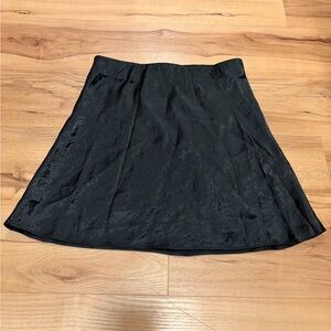 Babaton Classic Black A-Line Mini Skirt